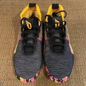 Adidas Dame 5 "Core Black Shock Pink"